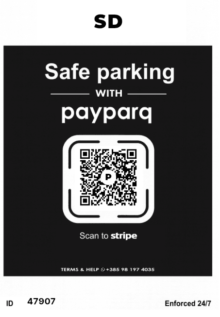 Safe parking with payparq