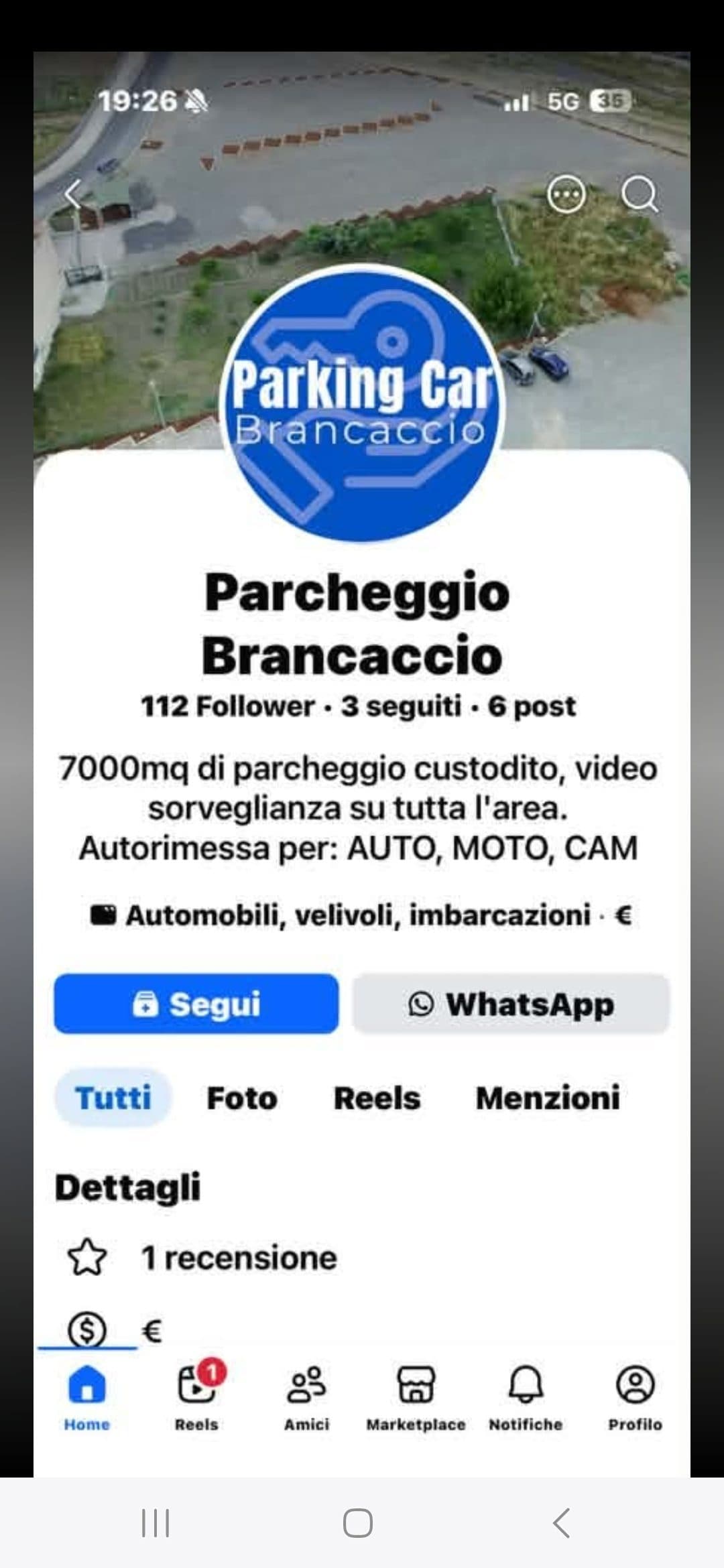 Parcheggio Brancaccio, Via Germanese, Palermo, PA, Italy parking