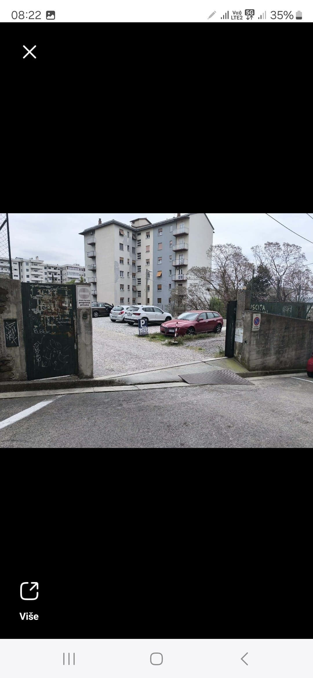 Via Gian Giorgio Trissino, 1478, Trieste, TS, Italy parking